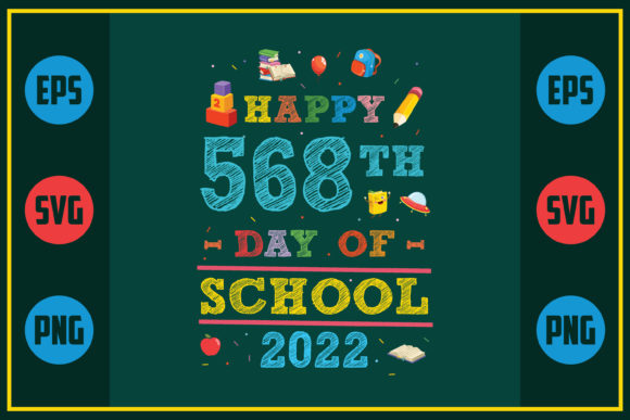 Celebrating 568 Days of School with Style
