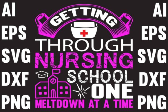 Embroidery Review: Getting Through Nursing School One